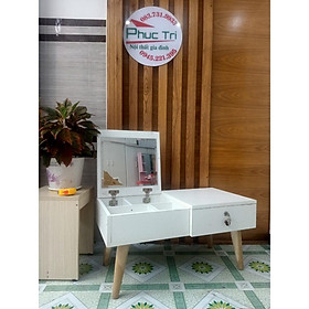Mua Bàn trang điểm 80 gương gập/chân gỗ