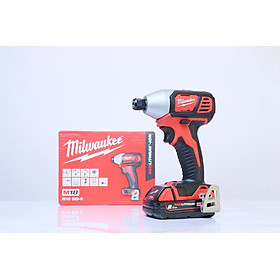 MÁY VẶN VÍT 18V MILWAUKEE M18 BID (GỒM 1 PIN 2AH +1 SẠC) - HÀNG CHÍNH HÃNG