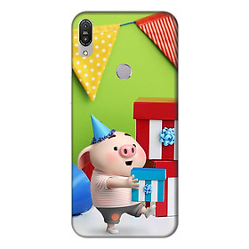 Ốp lưng điện thoại Asus Zenfone Max Pro M1 hình Heo Con Tặng Quà