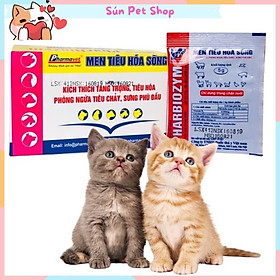 Men tiêu hóa sống cho chó mèo Pharbiozym gói 5gr