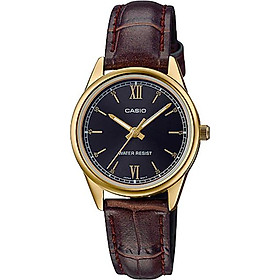 Đồng Hồ Nữ Dây Da Casio LTP-V005GL-1B2UDF