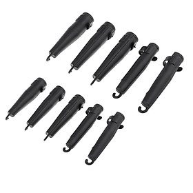 10pcs Fishing Rod Tip Protector Cap Sea Fishing Rod Head Cover Sleeve 20# 25#