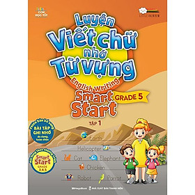 Hình ảnh English Writing Smart Start - Luyện Viết Chữ Nhớ Từ Vựng Lớp 5 - Tập 1