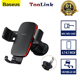 Mua Kẹp Điện Thoại Giá Đỡ Điện Thoại Trên Ô Tô Xe Hơi Gắn Cửa Gió Baseus Metal Age II Sang Trọng Hiện Đại - Hàng Chính Hãng