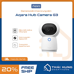 Mua Camera Aqara G3 bản quốc tế  2K  AI Tracking  hỗ trợ Apple HomeKit  tích hợp Hub Zigbee - Hàng Chính Hãng 