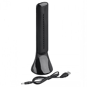 Đèn Bàn Đen Cổng Sạc USB