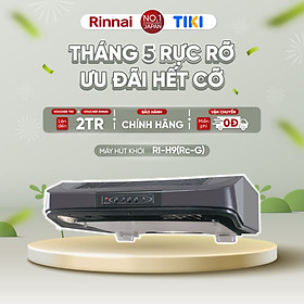 Mua Máy hút mùi 90cm Rinnai RI-H9(Rc-G) than hoạt tính 161W - Hàng chính hãng.