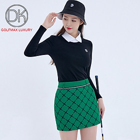 [Golfmax]Fullset golf nữ chính hãng DK_Chất liệu polyester cao cấp_Thiết kế ôm dáng, tự nhiên và trẻ trung_DK22781-80