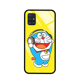 Ốp Lưng Điện Thoại SAMSUNG GALAXY A51 - Mặt Lưng Kính Cường Lực - 7863 DRM07 - Hàng Chính Hãng