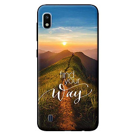 Ốp lưng in cho Samsung Galaxy A20 mẫu Find the way - Hàng chính hãng