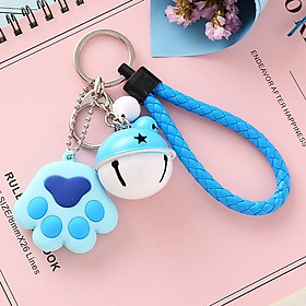 Móc Khóa Tay mèo xanh