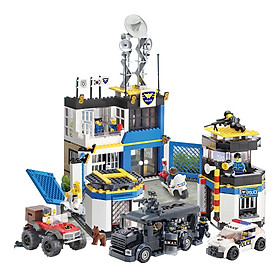 Đồ chơi lắp ráp tổng cục cảnh sát bắt cướp Oxford ST33336