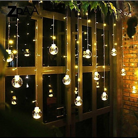Mua Mành dây led  quả bóng tròn  mành sọ dừa  10 bóng nhỏ trang trí quán cà phê