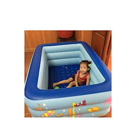 Mua Hồ bơi chữ nhật  3 tầng bơm riêng