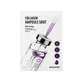 Mặt Nạ Giấy Bổ Sung Collagen Cho Da Dermatory Ampoule Shot Mask Collagen-Shot 35g