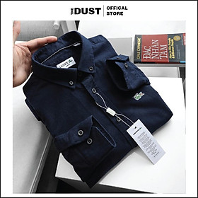 Áo sơ mi nam dài tay trơn cổ bẻ basic LCT chuẩn form slim fit, chất liệu oxford cao cấp, trẻ trung lịch lãm -THE DUST