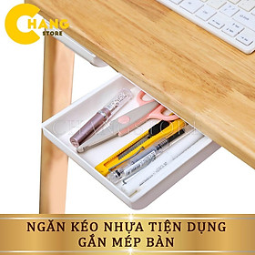 Mua Ngăn Kéo Nhựa Gắn Bàn Học  Hộp Nhựa Gắn Bàn Siêu Tiện Dụng