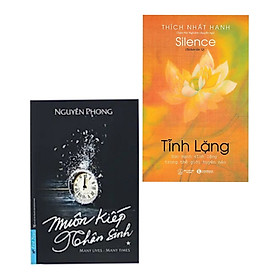 Combo 2 cuốn chánh niệm: Muôn Kiếp Nhân Sinh (Many Lives - Many Times) + Tĩnh Lặng