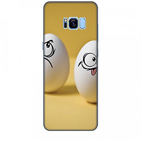 Ốp lưng dành cho điện thoại  SAMSUNG GALAXY S8 Đôi Bạn Trứng Cute