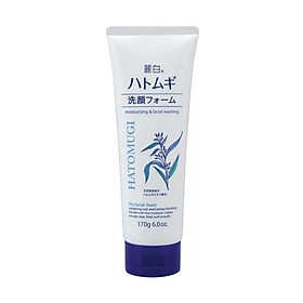 Sữa rửa mặt làm sáng da Hatomugi 170g/tuýp