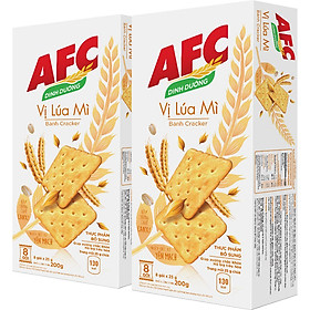 Combo 2 Hộp Bánh AFC Lúa Mì 200g