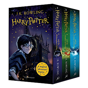 Harry Potter Boxset: A Magical Adventure Begins (No. 1 2 3) (English Book)