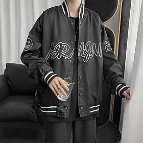 Áo khoác bomber, áo khoác Dù chống nắng 2 lớp cực chất Unisex cho Nam Nữ ĐI MƯA CẢN GIÓ CHỐNG NẮNG TỐT HÓT TREND, Áo khoác Bóng chày dù 2 lớp Unisex nam nữ in chữ thời trang, Áo khoác dù Bomber chữ phối màu Unisex nam nữ