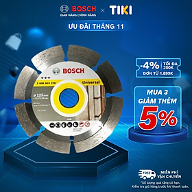 Đĩa cắt kim cương Bosch 125x22.2mm đa năng