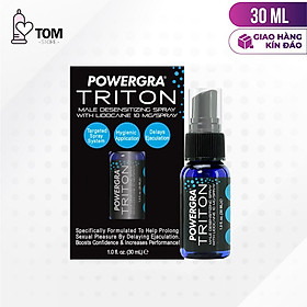 Hình ảnh Chai xịt Powergra Triton - Chai 30ml