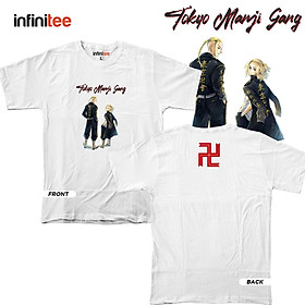Áo phông Tokyo Revengers Sano Mikey and Draken Anime Manga cực ngầu giá tận xưởng