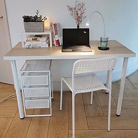 Mua Combo Bàn Làm Việc Gỗ Và Kệ Đa Năng Đựng Đồ Giúp Decor Phòng Ngủ  Phòng Làm Việc  Tiết Kiệm Không Gian