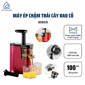 Hình ảnh Máy Ép Chậm – Ép Trái Cây Rau Củ- Công Suất 150W, Giảm Tiếng Ồn , Tiết Kiệm Điện Năng, Ứng Dụng Trong Gian Bếp Của Các Bà Nội Trợ- Hàng Chính Hãng MINIIN