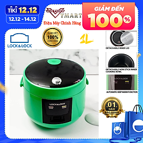 BÁO GIÁ Nồi Cơm Lock | Shopee Lazada Sendo Tiki mới nhất 24 Nồi Cơm Điện Lock&Lock EJR431GRN Dung Tích 1 lít (Hàng Chính Hãng)