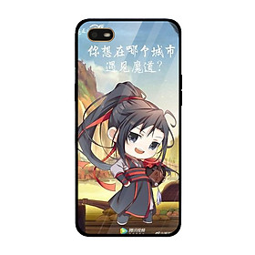 Ốp kính cường lực in họa tiết Hoạt hình Chibi Kute - Mẫu003 dành cho điện thoại Oppo A1K