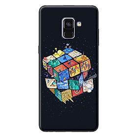 Ốp Lưng Dành Cho Samsung A8 Plus - Mẫu Rubik