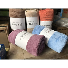 Mua Khăn tắm xuất Hàn loại 1 kích thước 140*70  nặng 300g  màu ngẫu nhiên