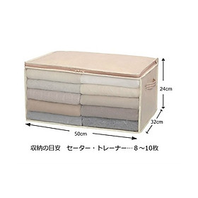Túi đựng quần áo, chăn màn siêu tiện lợi size vừa nội địa Nhật Bản