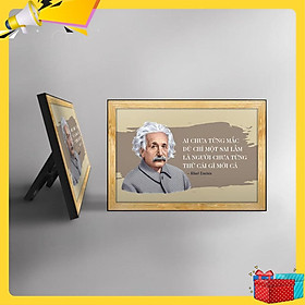 Tranh trích dẫn Albert Einstein WB104