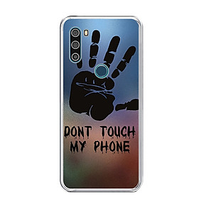 Ốp lưng dẻo cho điện thoại VSMART ACTIVE 3 - 0292 DONTTOUCHMYPHONE - Hàng Chính Hãng