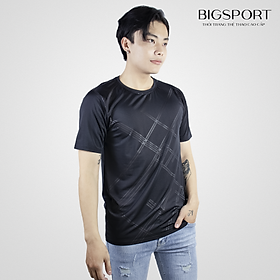Áo Thun Nam Họa Tiết Dập Vân Phông Trơn Basic Unisex Thun Thể Thao Form Rộng Thoáng Mát Cao Cấp Big Sport