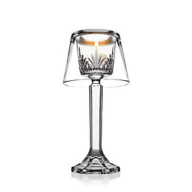 Đèn nến pha lê cao cấp Godinger Dublin Candle Lamp with Glass Shade Hàng chính hãng