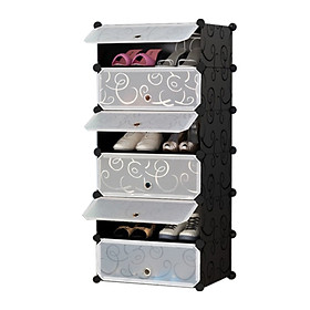 Tủ Giày Dép 6 Ngăn Cao Cấp Xếp Gọn Gàng Nhà Cửa
