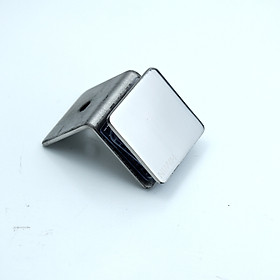 Mua Kẹp định vị cabin tắm 90 độ kính - tường inox 304 mặt gương Hiwin FC-086
