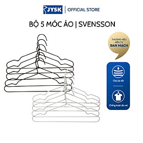 Mua Bộ 5 móc áo | JYSK Svensson | polyester | nhiều màu | R20.5xD40.5cm