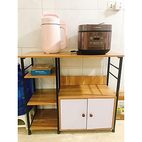 Mua Kệ Lò Vi Sóng  Kệ Nhà Bếp Có Tủ Đa Năng