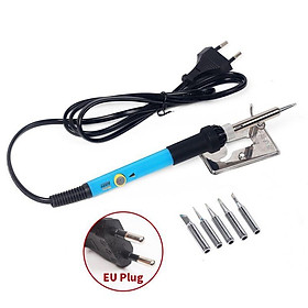Mua Mỏ hàn thiếc 60W có chỉnh nhiệt ( Tặng kèm 5 mũi hàn ) loại tốt gia nhiệt nhanh mối hàn mịn