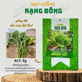 Mua Hạt giống Bầu Siêu Ngọn Rado 407 (5g~25 hạt) dễ trồng  ít chăm sóc  trồng được quanh năm - Hạt giống Rạng Đông