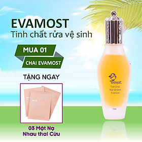 Dung Dịch Rửa Vệ Sinh Evamost Giúp Sạch Khuẩn, Se Khít, Dưỡng Hồng, Thơm Quyến Rũ - Chai 120ml - Chính hãng