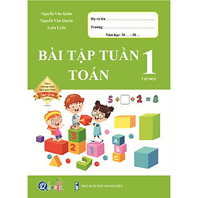 Bài Tập Tuần Toán 1 – Tập 1 – Cánh diều 