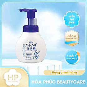 Sữa Rửa Mặt Reihaku Hatomugi Facial Whip Tạo Bọt Ngừa Mụn Và Dưỡng Sáng Da Chai - 29347 (160 mL)